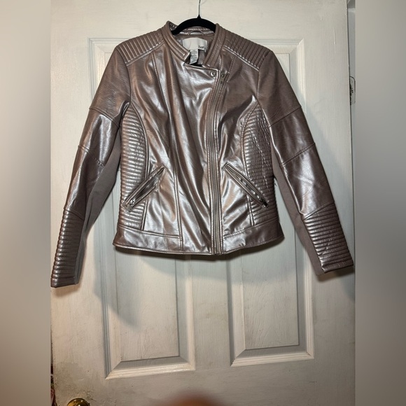 Bar III Jackets & Blazers - Women's Metallic Brown Jacket